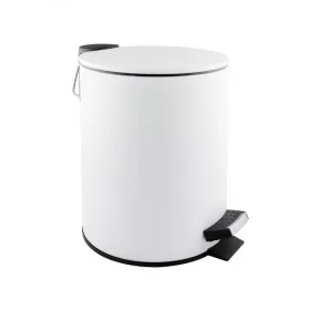 Simex pedálový odpadkový koš 5L bílý