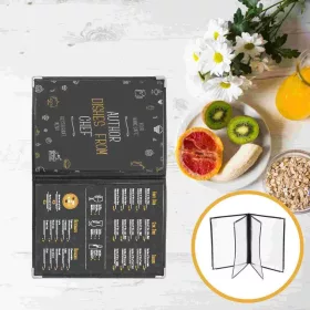  4listý držák jídelního lístku Bistro formátu A4