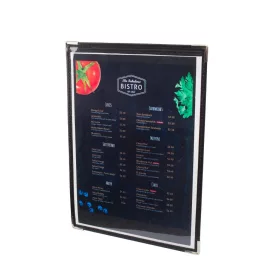 A4 1listový držák jídelního lístku Bistro