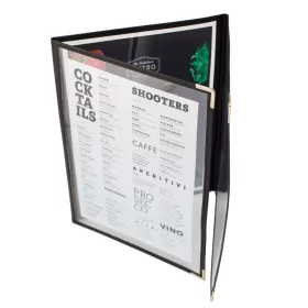   A4 3listový držák jídelního lístku Bistro, , ROZKLÁDACÍ verze
