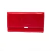 ABSOLUT LEATHER ČERVENÉ KOŽENÉ ČÍŠNICKÉ POUZDRO SE 6 KAPSAMI, 19 CM, 7431