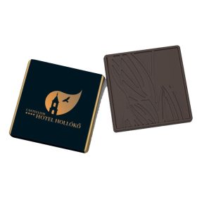   4x4 cm mini čokoláda (mléčná čokoláda, hořká čokoláda)