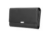 ABSOLUT LEATHER ČERNÉ KOŽENÉ ČÍŠNICKÉ POUZDRO, 18 CM, 7404