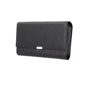   ABSOLUT LEATHER ČERNÉ KOŽENÉ ČÍŠNICKÉ POUZDRO, 18 CM, 7404