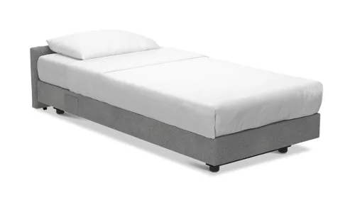 Mauro boxspring přistýlka – šedá