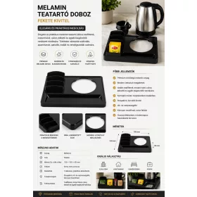 HOBBB Herlev melaminový box na čaj