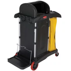 Rubbermaid vysokokapacitní uzamykatelný úklidový vozík