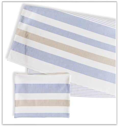 100% COTTON, WHITE, PLAIN DESIGN, NICO BORDER - 550GSM