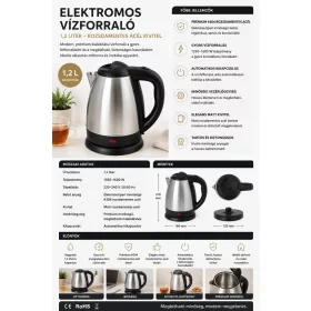 HOBBB Silkeborg rychlovarná konvice, 1,2 l
