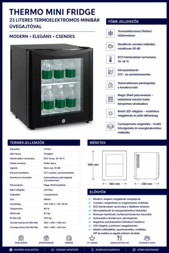 HOBBB Minibar 23litrový