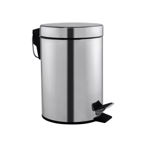 Medile 3litrový odpadkový koš - chromový