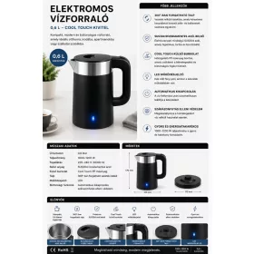 HOBBB Skanderborg rychlovarná konvice, 0,6 l