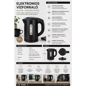 HOBBB Roskilde rychlovarná konvice, 0,8 l