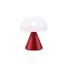 Lexon Mina Mini Led Lamp - tmavě červená