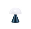 Lexon Mina Mini Led Lamp - hliníková tmavě modrá