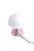 Lexon Mina Mini Led Lamp - světle růžový hliník