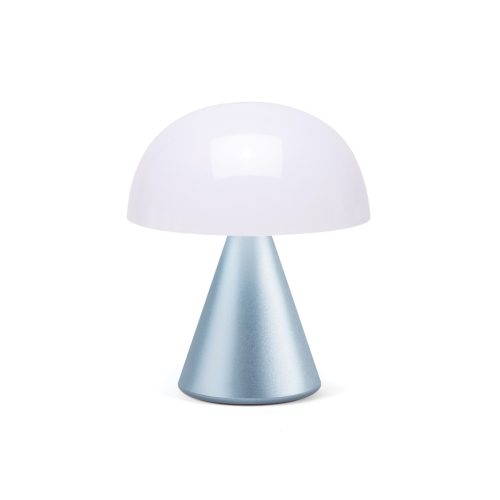 Lexon Mina M Medium přenosná LED lampa - světle modrá