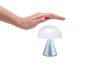 Lexon Mina M Medium přenosná LED lampa - světle modrá