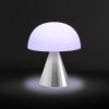 Lexon Mina M Medium přenosná LED lampa - hliník