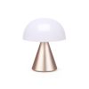 Lexon Mina M Medium přenosná LED lampa - zlatá