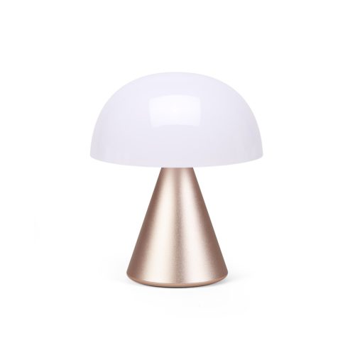 Lexon Mina M Medium přenosná LED lampa - zlatá