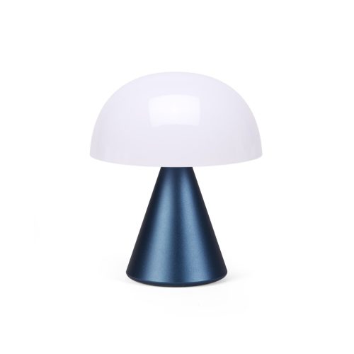Lexon Mina M Medium přenosná LED lampa - tmavě modrá