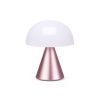 Lexon Mina M Medium Portable Led Lamp - světle růžová