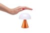 Lexon Mina M Medium přenosná LED lampa - oranžová