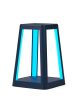 Lampa Lexon Lantern - tmavě modrá