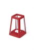 Lampa Lexon Lantern - tmavě červená