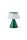 Lexon Luma S Mini nepřetržitě synchronizovatelná LED lampa - tmavě zelená