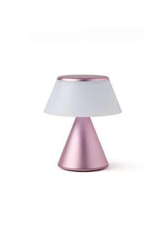 Lexon Luma S Mini plynule synchronizovatelná LED lampa - světle růžová