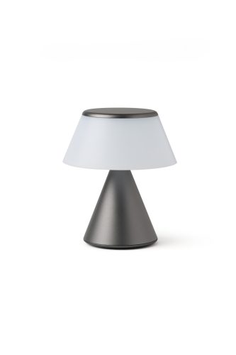Lexon Luma S Mini plynule synchronizovatelná LED lampa - gun metal