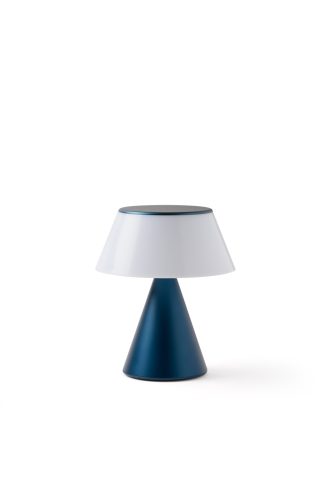 Lexon Luma L plynule synchronizovatelná LED lampa - tmavě modrá