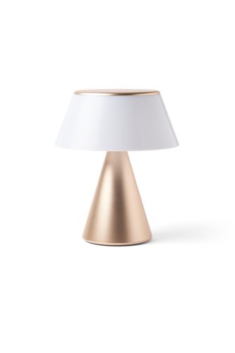 Lexon Luma XL plynule synchronizovatelná LED lampa - zlatá