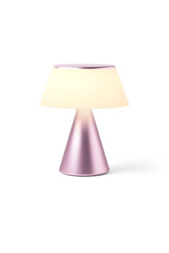 Lexon Luma XL plynule synchronizovatelná LED lampa - světle růžová