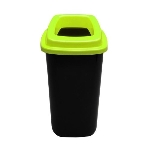 Plafor Sort selektivní sběrač odpadu, odpadkový koš 28L zelená/černá