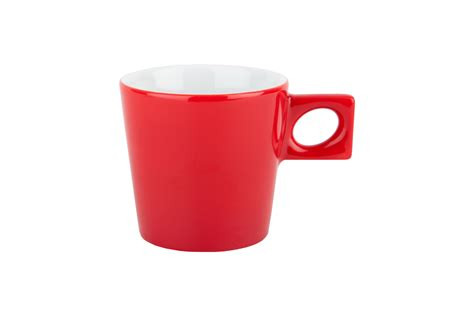 STARQ šálek na kávu červený