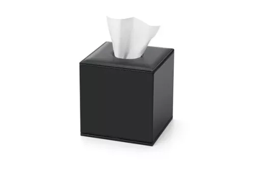 SHAPE-BL box na kapesníky černý