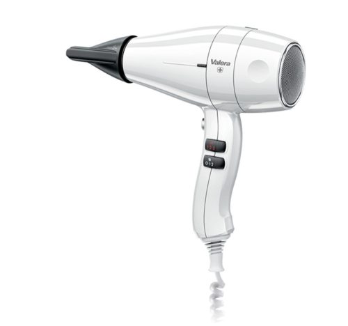 Valera Swiss Silent Jet 7500 Ionic TF bílá - 2000 W - Ultra tichý, vysoce výkonný a super lehký profesionální vysoušeč vlasů