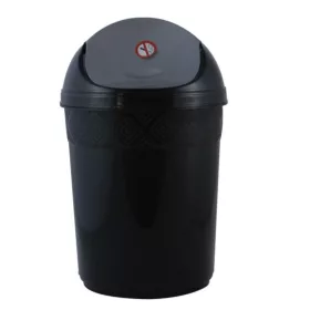Odpadkový koš s výklopným víkem 2,5l černý
