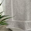 Pohodlný koupelnový kobereček stříbrně šedý 50x80, 700 g