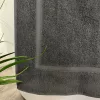 Pohodlný koupelnový kobereček břidlicově šedý 50x80, 700 g