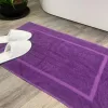 Pohodlný koupelnový kobereček fialový 50x80, 700 g