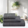 Serenity Spa vaflový ručník břidlicově šedý 50x90cm, 450 g