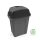 Planet Hippo Tipper Koš na tříděný odpad, plast, antracit/černý, 25L