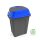 Planet Hippo Tipper Sběrný koš na tříděný odpad, plast, antracit/modrý, 25L