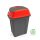 Planet Hippo Tipper Nádoba na tříděný odpad, plast, antracit/červená, 50L