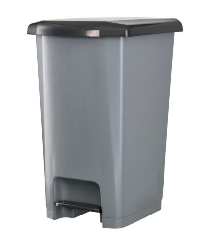 Odpadkový koš Planet Pedal SLIM, plastový, ECO antracit, 25L