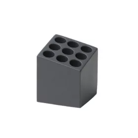 CUBE Stojan na deštníky Dřevěné uhlí 
